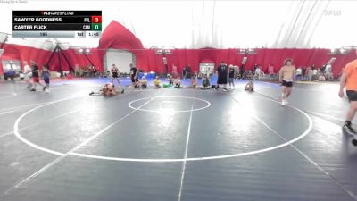 165 lbs Champ Round 1 (16 Team) - Sawyer Goodness, Pulaski vs Carter Flick, Cameron