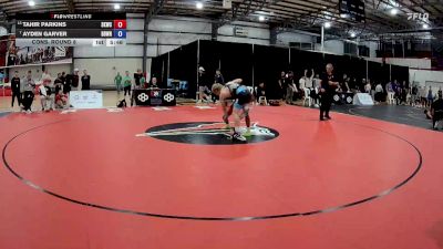 65 kg Cons. Round 8 - Tahir Parkins, SKWC vs Ayden Garver, Beaver Dam Wrestling Regional Training Center