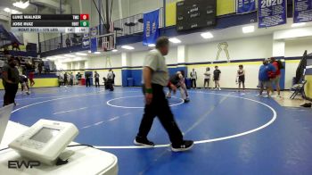 175 lbs 3rd Place - Luke Walker, Tulsa Memorial vs Jose Ruiz, Fort Smith Northside