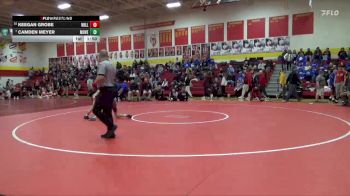 126 lbs Champ. Round 1 - Camden Meyer, Mount Vernon vs Keegan Grobe, Williamsburg