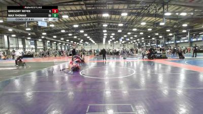 220 lbs Consi Of 8 #1 - Gregory Reyes, FL vs Max Thomas, MA
