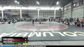 110 lbs Cons. Round 4 - Koen Fielder, Middleton Middle School vs Coen Roberts, Lewiston Wrestling Club