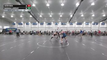 175 lbs Round 2 - Jacob Beck, All American vs Marshall Laishley, Cambridge Bobcats