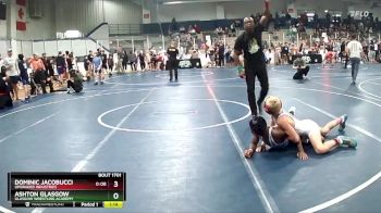 105 lbs Champ. Round 1 - Ashton Glasgow, Glasgow Wrestling Academy vs Dominic Jacobucci, Upgraded Industries