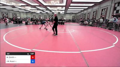 100 lbs Round Of 16 - Makayla Smith, Pa vs Madison Rucci, Nj