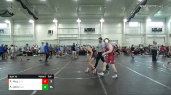 126 lbs Round 5 (8 Team) - Andrew Binni, Gladiators vs Aiden King, Olympia