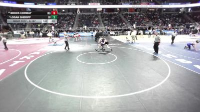 II-157 lbs Cons. Semi - Logan Sheriff, Southern Hills vs Brock Conway, Seaford