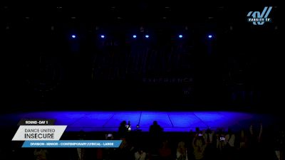 Dance United - Insecure [2023 Senior - Contemporary/Lyrical - Large Day 1] 2023 GROOVE Dance Grand Nationals