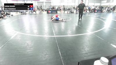 U15 Women - 46 lbs Cons. Round 4 - Leena Sharp, UT vs Wai Fandrich, MT
