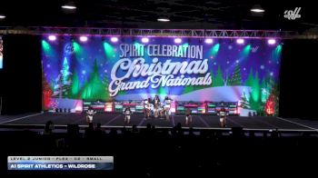 A1 Spirit Athletics - WildRose [2025 L2 Junior - Flex - D2 - Small] 2025 Spirit Celebration Christmas Grand Nationals