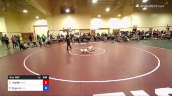 28 lbs Final - Caleb Heyder, Sanderson Wrestling Academy vs Elijah Pagonis, BullTrained Wrestling