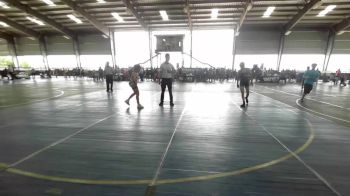 102 lbs 2nd Place - Mason Carrillo, Belen Jr Wrestling vs Brayden Lucier, Bear Cave WC