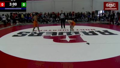 125 lbs 1st Place Match - Ray Ray Harris, Doane University vs Isaac Gibbs, Doane University