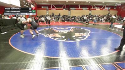 285 lbs Cons. Round 4 - Jacob Dominguez, John F Kennedy -Fremont vs Luke Debenning, Granada