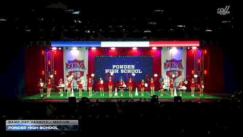 Ponder High School [2026 Game Day Varsity - Medium] 2026 NCA High School Nationals