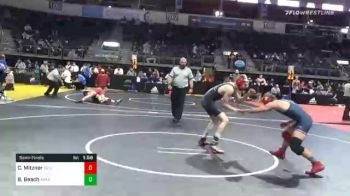 138 lbs Semifinal - Chance Mitzner, DC Gold vs Brexton Beach, Arkansas Wrestling Academy