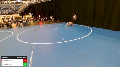 7th - 8th grade - 83 Quarters - Jackson Miller, Iowa vs Edison Flaherty, Viking Wrestling Club (IA)