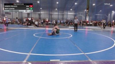 138 lbs Consolation - Joseph Pellicci, Bitetto Trained Wrestling vs Matt Coffin, Broad Axe