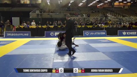 Joshua Fabian Siguenza vs Tionne Dontavious Cooper 2025 Pan Jiu Jitsu IBJJF Championship