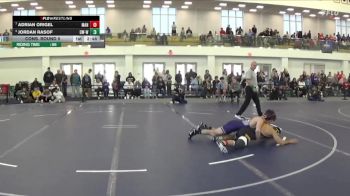 133 lbs Cons. Round 5 - Adrian Origel, Manchester vs Jordan Rasof, Wisconsin-Whitewater
