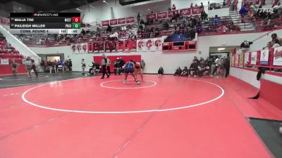 HS 235 lbs Cons. Round 4 - Malia Tini, WESTMOORE vs Paileigh Miller, PONCA CITY