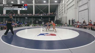 170 lbs Ayanna Cruz, Oklahoma vs Remington LaFlamme, Pennsylvania Blue