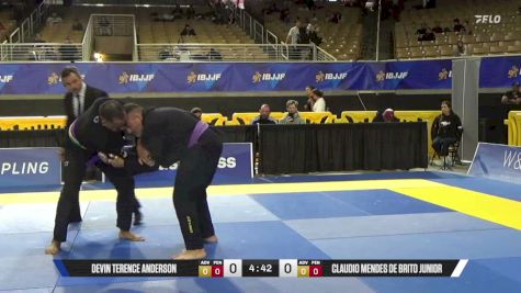 Claudio Mendes De Brito Junior vs Devin Terence Anderson 2026 Pan Jiu Jitsu IBJJF Championship