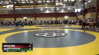 113 lbs Cons. Round 2 - Lincoln Rohr, Perry (Massillon), OH vs Brandon Bickerton, Highland