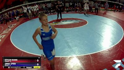 105 lbs Round 1 (8 Team) - Dylan Buelow, Hawaii vs Cylar Bail, Idaho