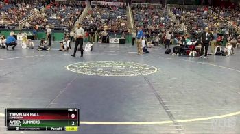 4A 106 lbs Semifinal - Ayden Sumners, Ragsdale vs Trevelian Hall, Lumberton
