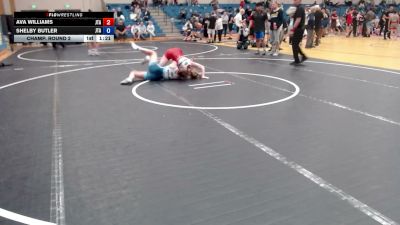 125-130 lbs Champ. Round 2 - Ava Williams, Jimenez Trained Academy vs Shelby Butler, Jimenez Trained Academy