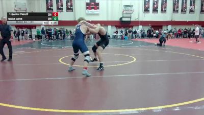 184 lbs Champ. Round 1 - Sage Adie, Cal Poly Humboldt vs Isaiah Twait, Corban University