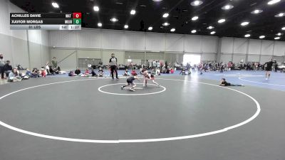 61 lbs Rr Rnd 1 - Achilles Davie, Mat Union Misfits 9U 2 vs Xavior Morgas, Mojo 9U