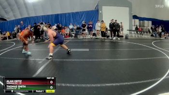 215 lbs Round 6 (8 Team) - Thomas Smith, Jackson HS vs Alan Ortiz, Warrior RTC