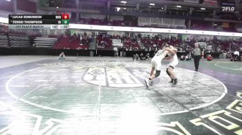 157 lbs 1st Place Match - Tensei Thompson, Bishop Kelly vs Lucas Edmunson, Middleton