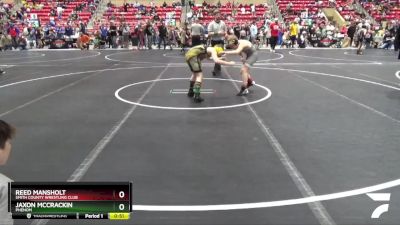 95-100 lbs Round 1 - Reed Mansholt, Smith County Wrestling Club vs Jaxon McCrackin, Phenom