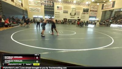 215 lbs Cons. Round 1 - Esteban Vergara, Ellensburg vs Esteban Morales, Connell