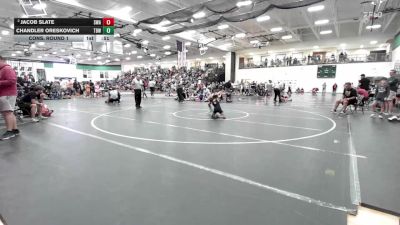 80 lbs Cons. Round 1 - Chandler Oreskovich, The Best Wrestler vs Jacob Slate, Slyfox Wrestling Academy