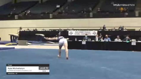 Kyle Michaliszyn - Floor, Suffield Gymnastics Academy LLC - 2021 USA Gymnastics Development Program National Championships