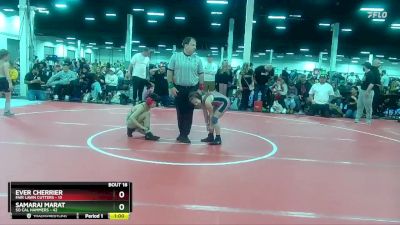 84 lbs Round 4 (10 Team) - Ever Cherrier, Fair Lawn Cutters vs Samarai Marat, So Cal Hammers