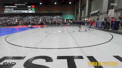 160 lbs Consi Of 32 #2 - Juan Vasquez, Golden Hawks Wrestling Club vs Riggs Lym, Lakeview