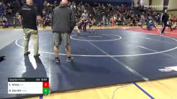 84 lbs Quarterfinal - Ellah White, Complex Training Center vs Bo Garrett, Roswell Wrestling Club