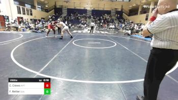 285 lbs 3rd Place - Charles Crews, Williamsport vs Frederick Retter, Quakertown