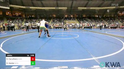 285 lbs Semifinal - Oakley Caruthers, Norman Grappling Club vs Ryley Kester, Keystone Wrestling Club