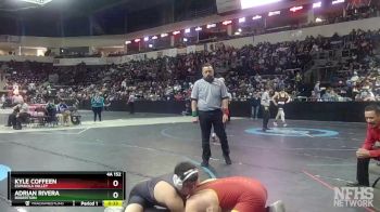 4A 152 lbs Cons. Semi - Adrian Rivera, Robertson vs Kyle Coffeen, Espanola Valley