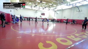 155 lbs Champ. Round 2 - Aolani Lefotu, Golden Valley (Bakersfield) vs Arismel Acosta, Salinas
