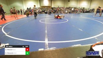 182-188 lbs Rr Rnd 1 - Dylan Mesloh, South Bossier Elite Wrestling vs Blake Messick, Boneyard Wrestling Academy