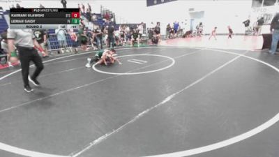 67 lbs Round 2 - Kaimani Ulawski, BTS-Oxnard vs Lemar Saidy, Poway Elite