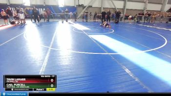 77 lbs Semifinal - Tavin Lamarr, Kalispell WC vs Cael Purcell, Team Real Life Wrestling