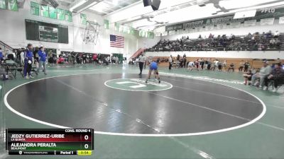 140 lbs Cons. Round 4 - Alejandra Peralta, Beaumont vs Jedzy Gutierrez-Uribe, La Quinta